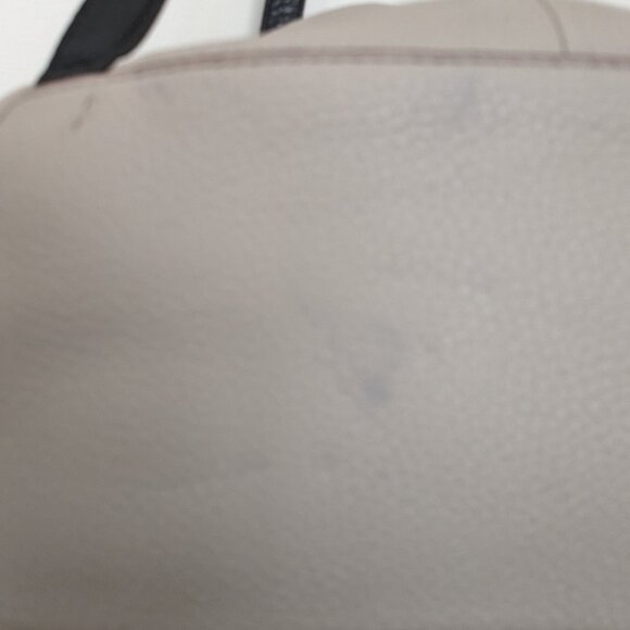 Kate Spade New York Leila Pebble Leather Drawstring Flap Backpack Beige Black main image 10